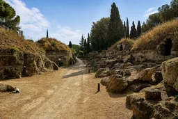 AI-edited editorial thumbnail of Etruscan Necropolises of Cerveteri and Tarquinia