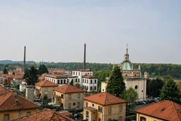 AI-edited editorial thumbnail of Crespi d'Adda