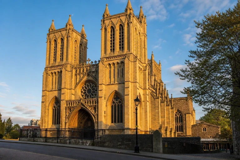 AI-generated editorial thumbnail of Bristol Cathedral