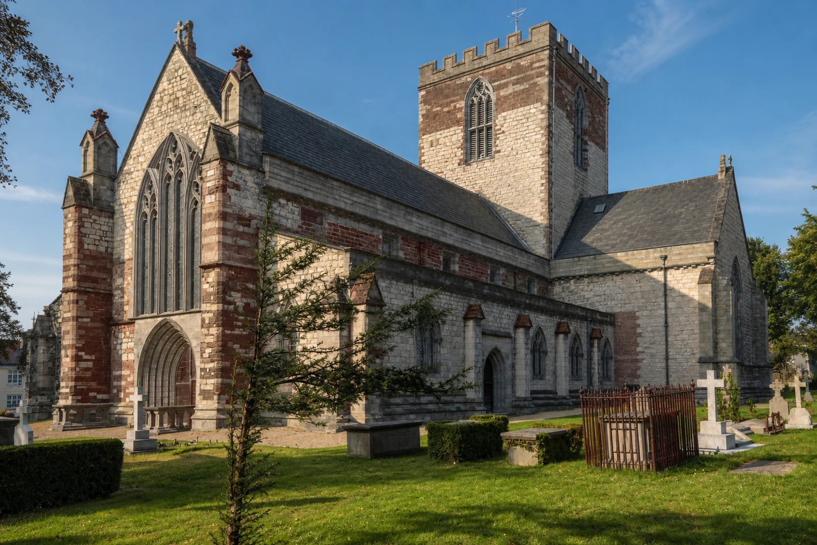AI-generated editorial thumbnail of St Asaph Cathedral