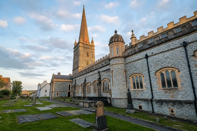 AI-generated editorial thumbnail of St Columb's Cathedral