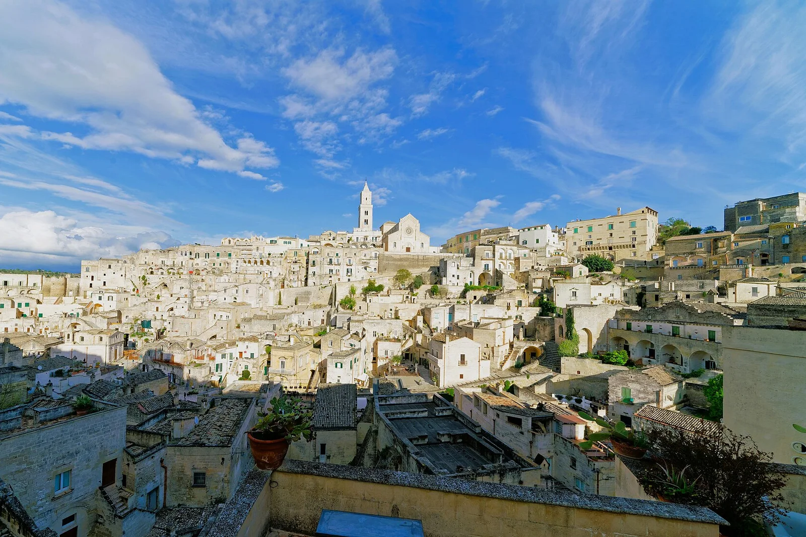 The Sassi and the Park of the Rupestrian Churches of Matera