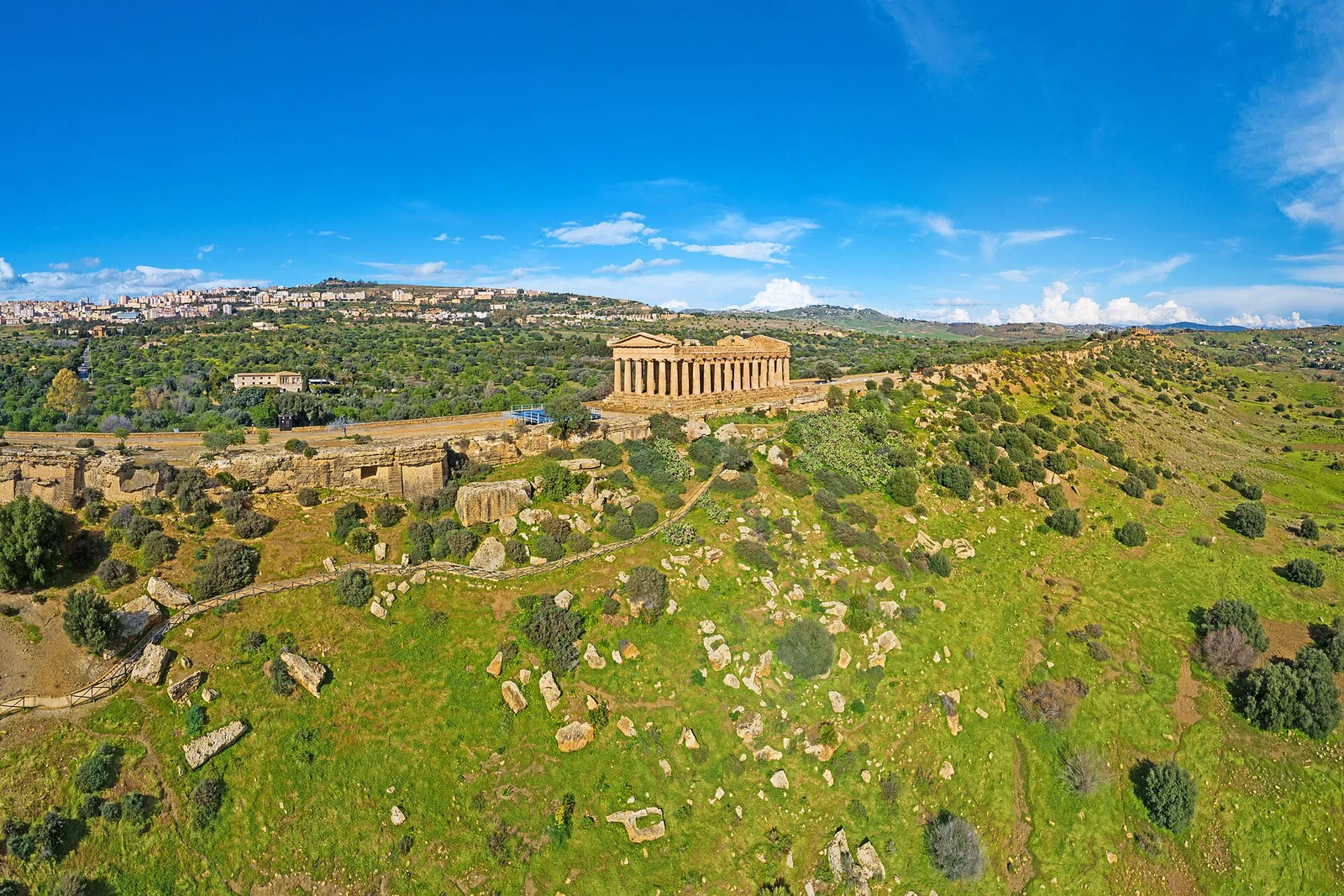 Foto: Área arqueológica de Agrigento