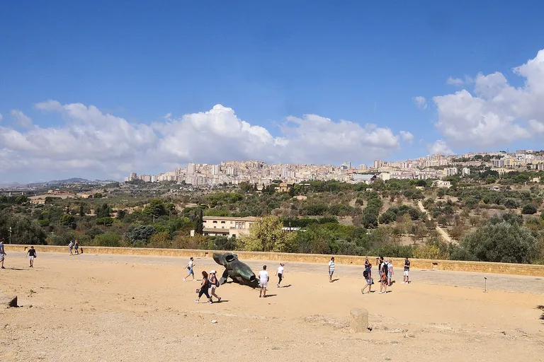 Foto: Área arqueológica de Agrigento